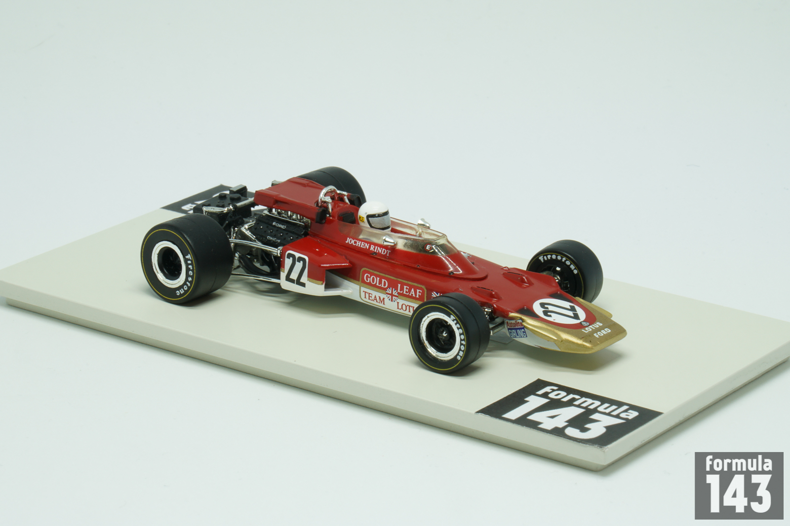 Lotus 72 R3 1970 Lotus 72C Rindt – formula143
