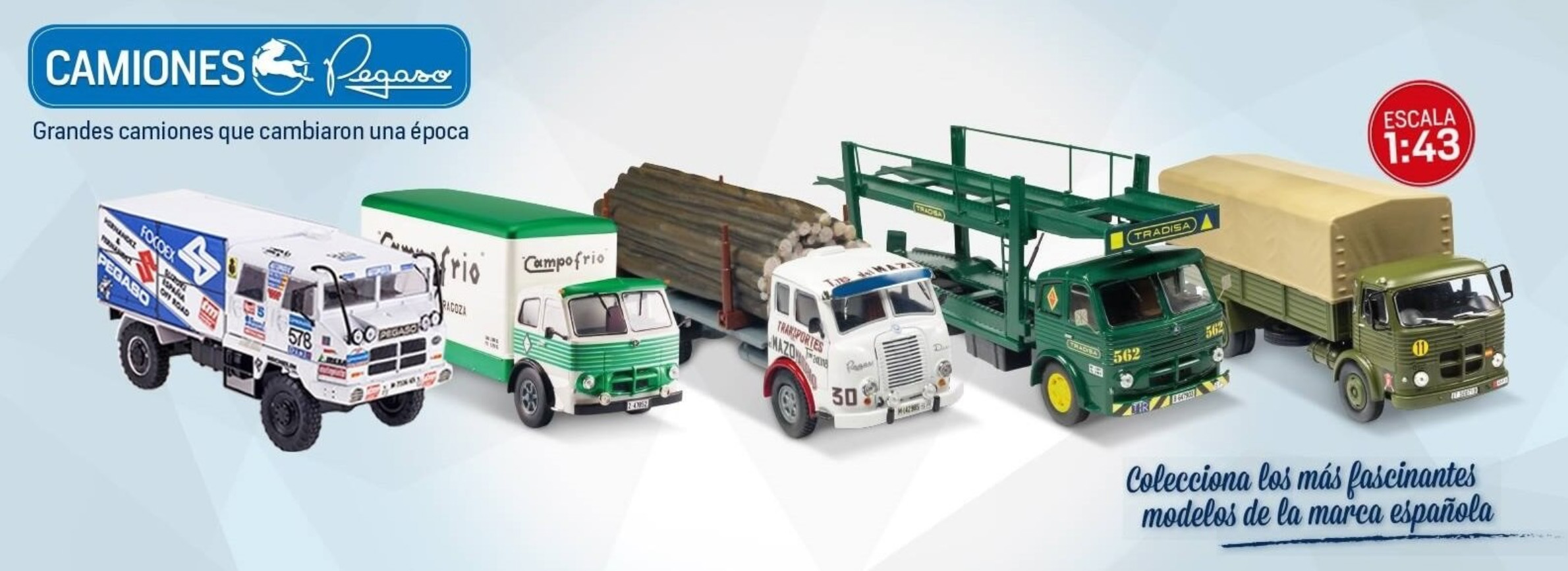 Camion Pegaso Comet Agua 1967 - échelle 1/43 - Série Camion D'autrefois - Occasion