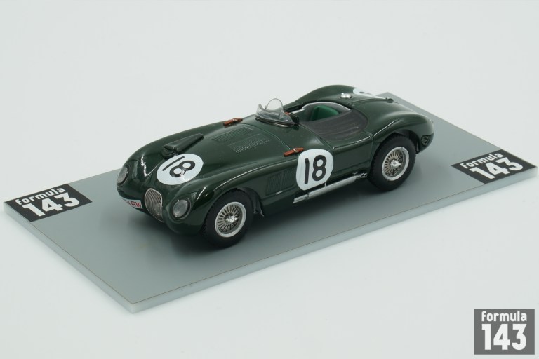 CMC 1:18 Jaguar C-Type - Vainqueur 24h Du Mans 1953 - Rolt/Hamilton - M-195 - Neuve